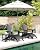 BRIOPAWS Adirondack-Chairs-Set of 2 | Fire Pit Chair | Oversized | HDPE Plastic | Weather Resistant | for Deck Outdoor Poolside Campfire | Black