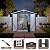 Benass 8 x 6 FT Outdoor Storage Shed, Metal Garden Shed with Clear Window