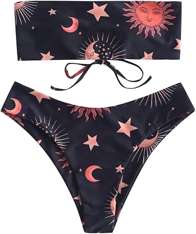 Moon and stars bathing suit Clearance