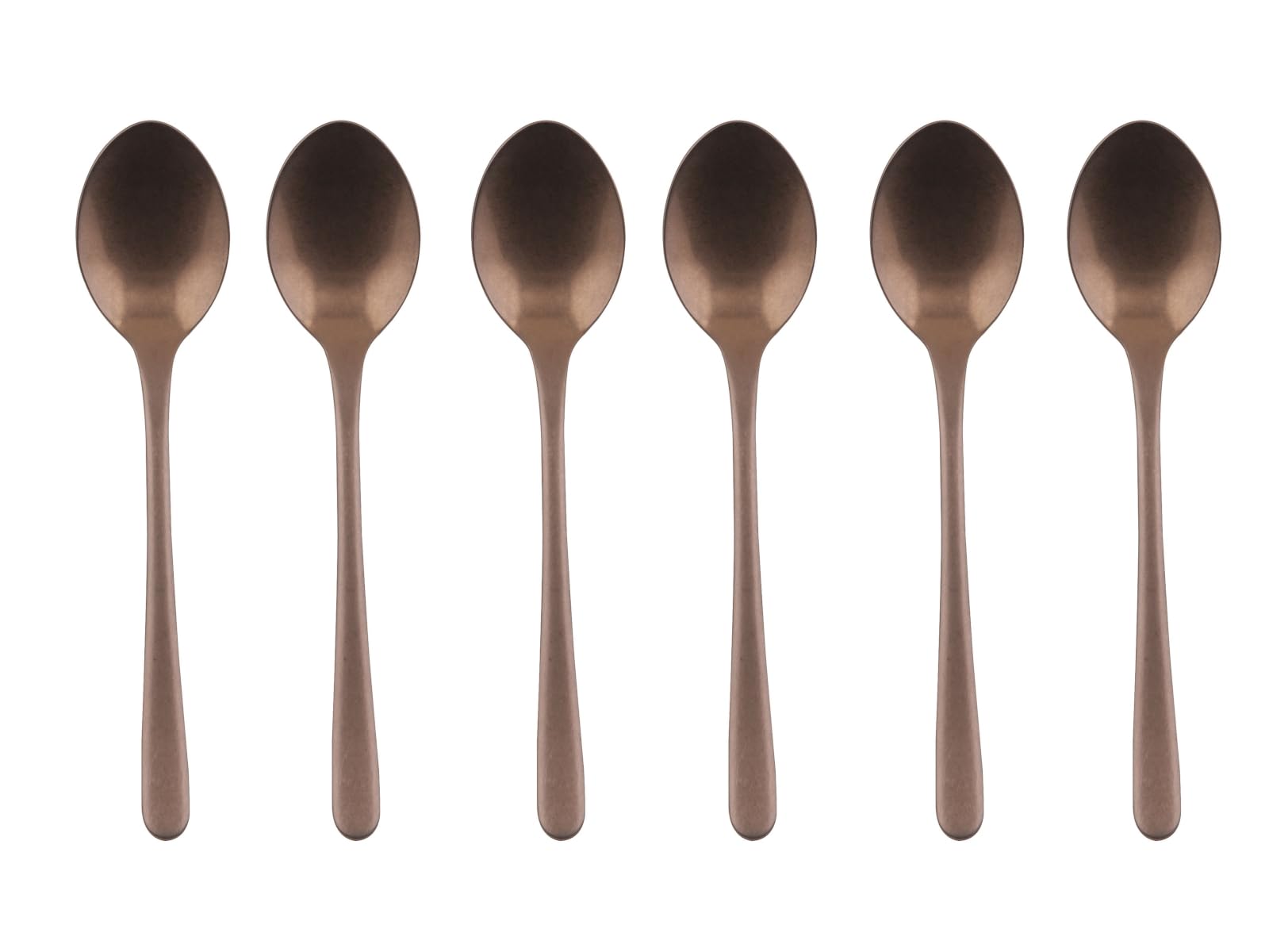 Sambonet Taste PVD 6 Cucchiaini Moka Rame Antico