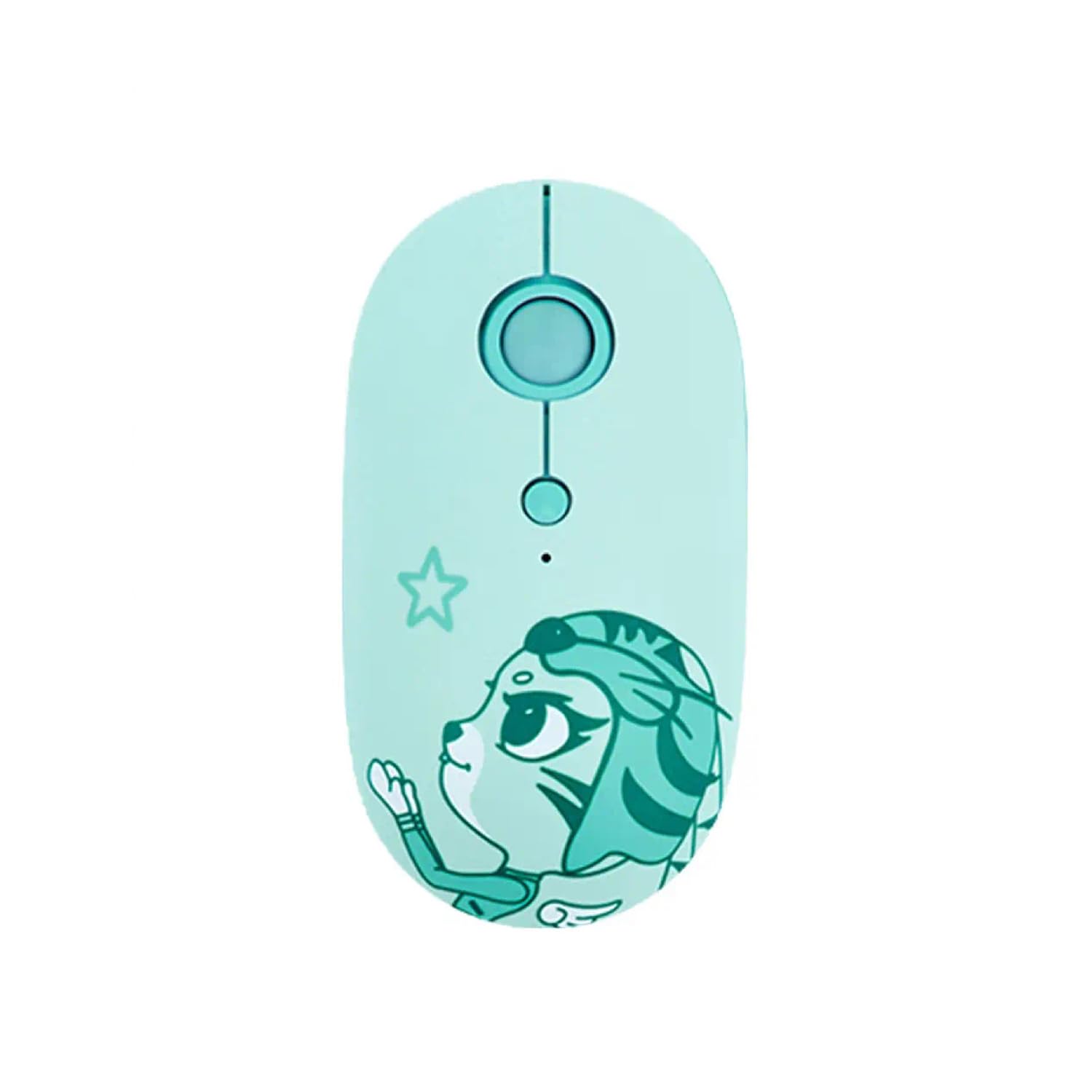 F11 Rechargeable 3-Mode Wireless Mouse Compact Design Computer Mice Silent Clicks and Lightweight 1600 DPI Optical Mouse for