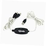 Midi to USB Keyboard Connection Cable Metal Fast Stable Transfer | Compatible with Most Computer Systems, 180x2cm Size, Packed, Metal Build for Keyboard Use