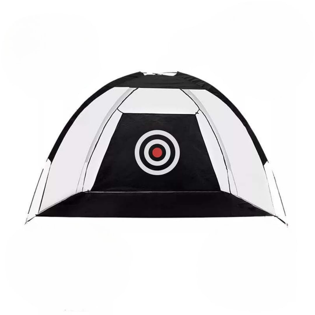 HYPEFIT Red de practicas Golf Plegable Unica Negro 1 Ud