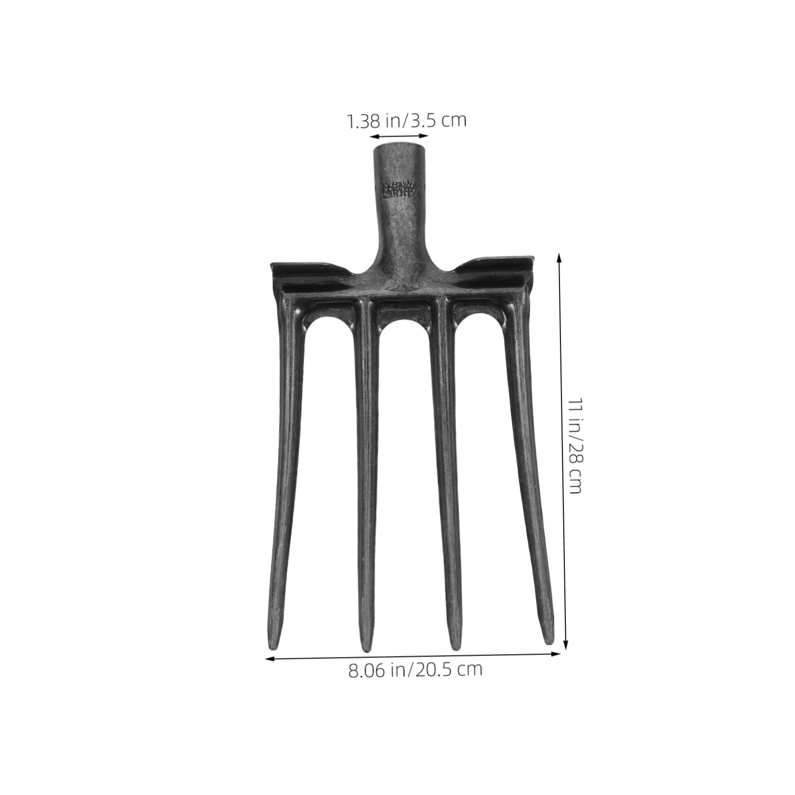 FORTEX INDUSTRIES 1308181 Superfork Plastic Stall Fork, Blue