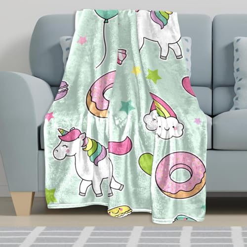Couverture ballon licorne 150×130cm, idée cadeau idéale - 6