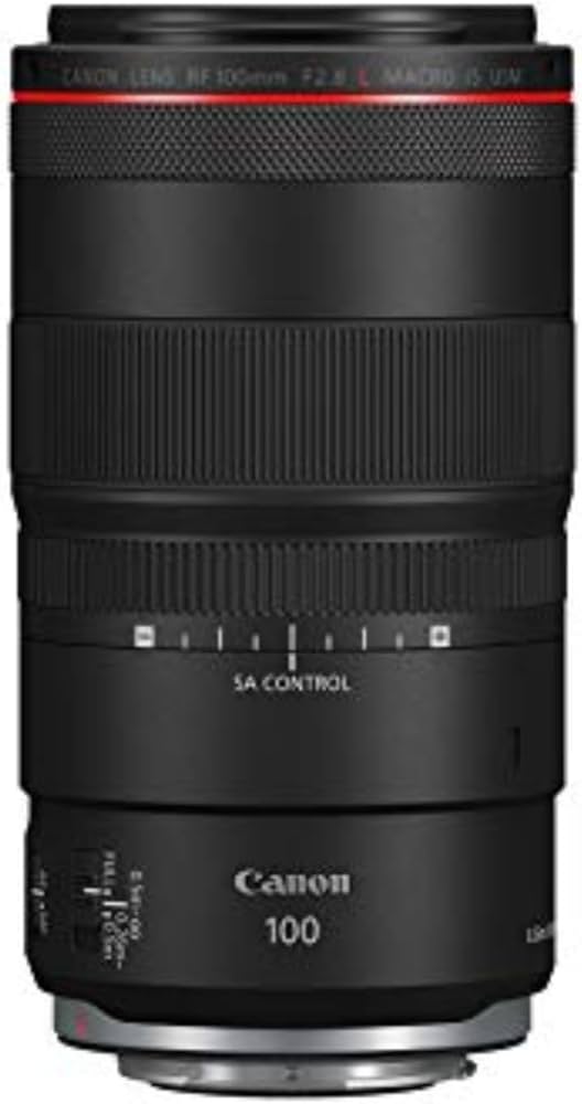 Canon RF 100mm F2.8 マクロレンズ Amazon.com : Canon RF100mm F2.8 L Macro is USM Lens, Medium