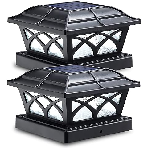 Siedinlar Solar Post Lights for Gardens Cover