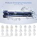 Waterdrop Plus WDP-F19C Replacement for GE® RPWFE®, RPWF (with CHIP) NSF 401 Refrigerator Water Filter, Compatible with WSG-4, GFE28GBLTS, GFE28GSKSS, PFE28KMKES, 3 Filters (Package May Vary)