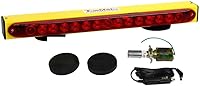 TowMate 22" Wireless LED Tow Light Bar with 4-Pin Round Transmitter - Magnetic Mount, 10+ Hour Battery
