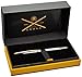 Cross Townsend Medalist Refillable Ballpoint Pen, Medium, 23 Carat Gold Plated Appointments, Includes Luxury Gift Box - Polished Chrome