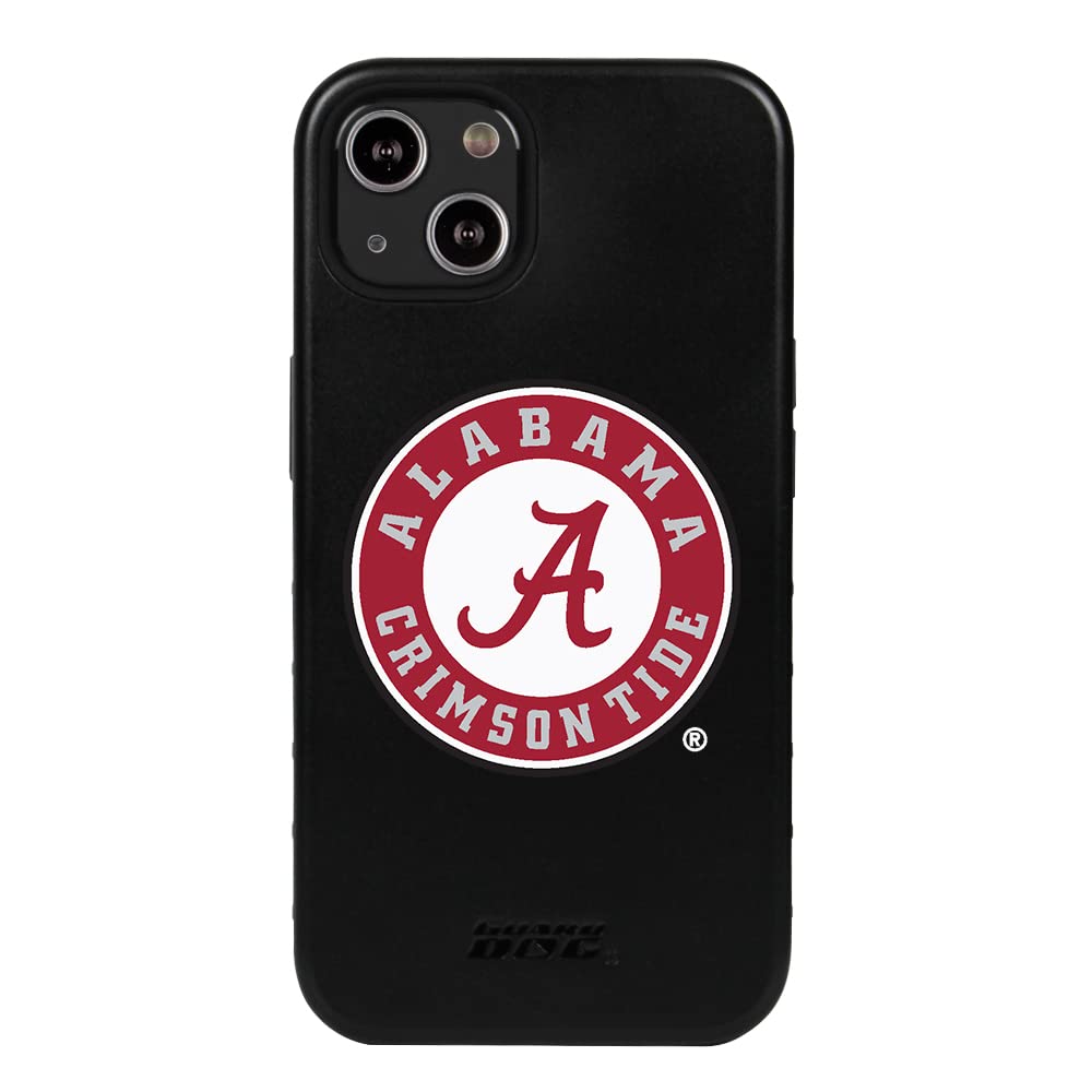 Guard Dog Case Compatible with iPhone 14 - Military Grade - Rugged Two Piece Protection - Collegiate Licensed - Alabama Crimson Tide - Logo