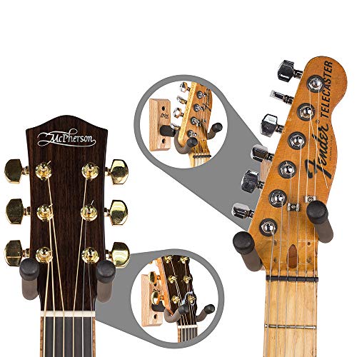 String Swing – Support mural pour guitare acoustique ou électrique CC01K – fabriqué aux États-Unis – Chêne - Les Beatles, Paul McCartney, John Lennon, RIngo Starr, George Harrison String Swing - Support mural pour guitare acoustique ou électrique CC01K - fabriqué aux États-Unis - Chêne – Image 8