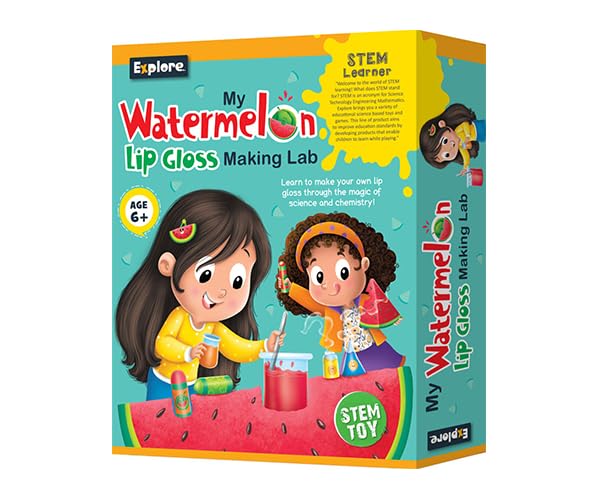 My Watermelon Lip Gloss Making Lab - DIY Beauty Kit (Age 8+)