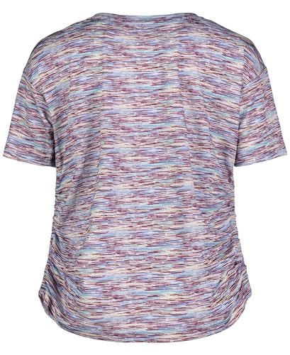 Image of Calvin Klein Girls Short Sleeve Performance T-Shirt, Crew-Neck Neckline & Logo Detailing