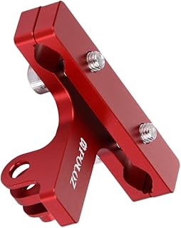 MERRYHAPY Suporte de bicicleta para bicicletas, suporte de bicicleta, suporte para câmera de ação, suporte para câmera de bicicleta, suporte para câmera de suporte de câmera de suporte fixo, base esportiva