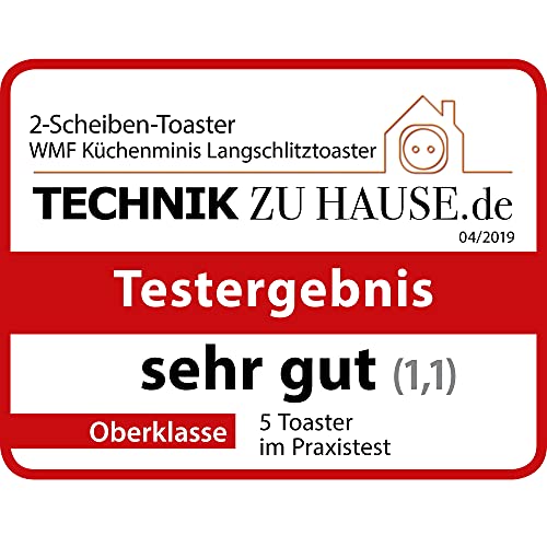 WMF Küchenminis Toaster Langschlitz mit Brötchenaufsatz, 2 Scheiben, XXL, Bagel-Funktion, Langschlitztoaster mit 7 Bräunungsstufen, 900W, Toaster edelstahl matt - Image 12