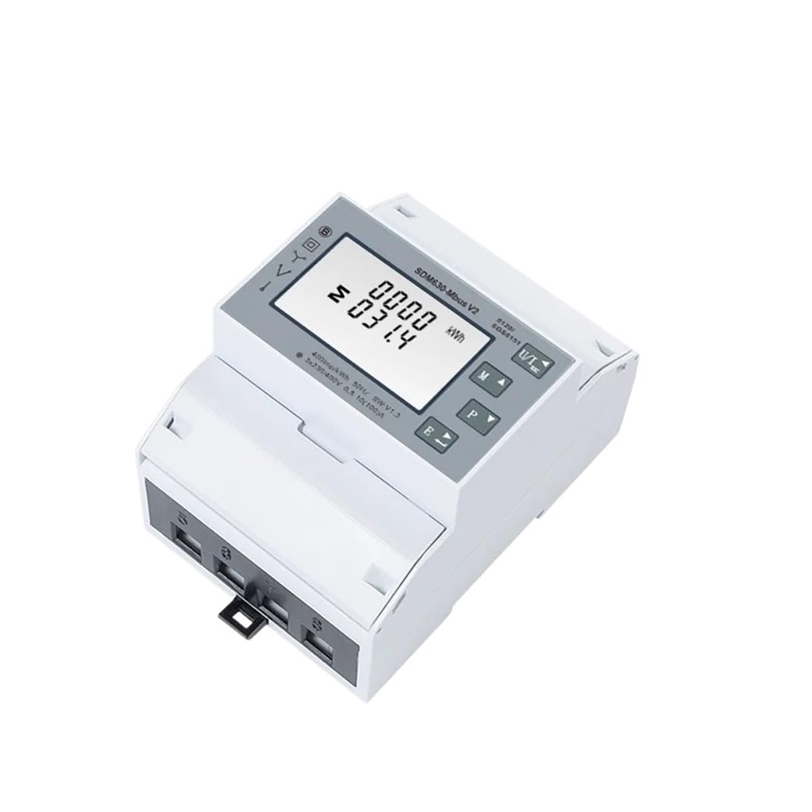 WQGQPXOB Three Phase Energy Meter SDM630-2T Multi-Function Power Analyser 1p2w 3p3w 3p4w /Pulse Output RS485