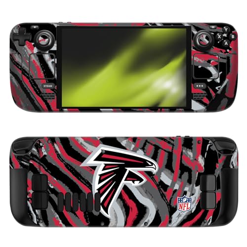 Autocollant Steam Deck OLED NFL pour Jouer Partout Style Atlanta