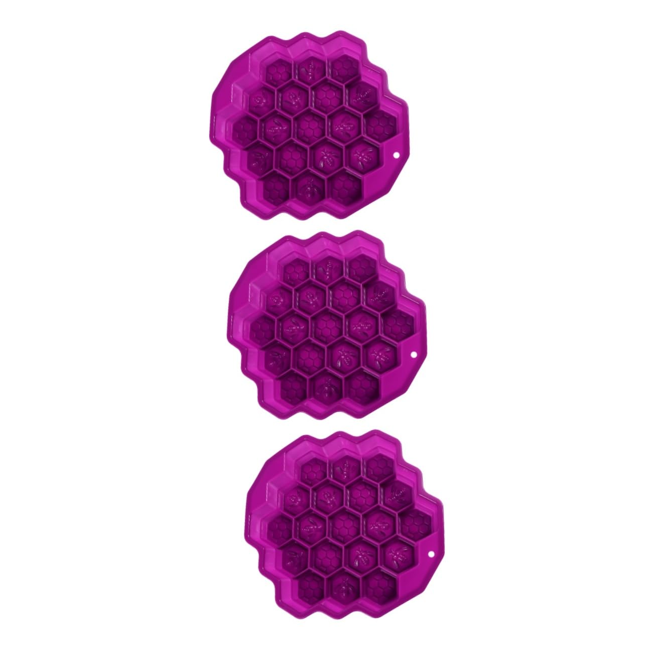 DECHOUS 3 Pezzi Divertenti Utensili Da Forno Stampo in Silicone Creativo Per La Preparazione Di Mousse Per Dolci