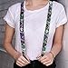 Buckle-Down mens Buckle-down - Joker Suspenders, Multicolor, 3.5 x 2.5 US