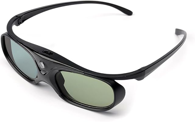 XGIMI DLP Link 3D Glasses Liquid Crystal Rechargeable Active Shutter Eyewear for Most DLP-Link 3D Projectors