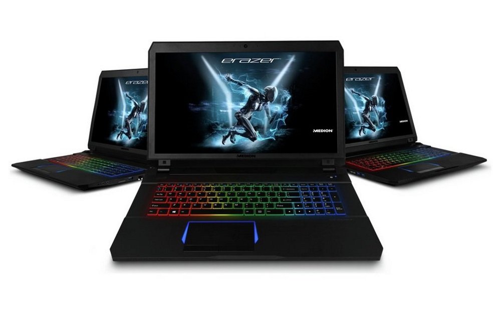 Medion ERAZER X7851 17.3-Inch Full HD Display Gaming Laptop - (Black) (Intel Core i7-7700HQ 2.8 GHz Processor, 16 GB RAM, 1 TB HDD, 6 GB GDDR5 NVIDIA GeForce GTX 1060 Graphics, Windows 10 Home)