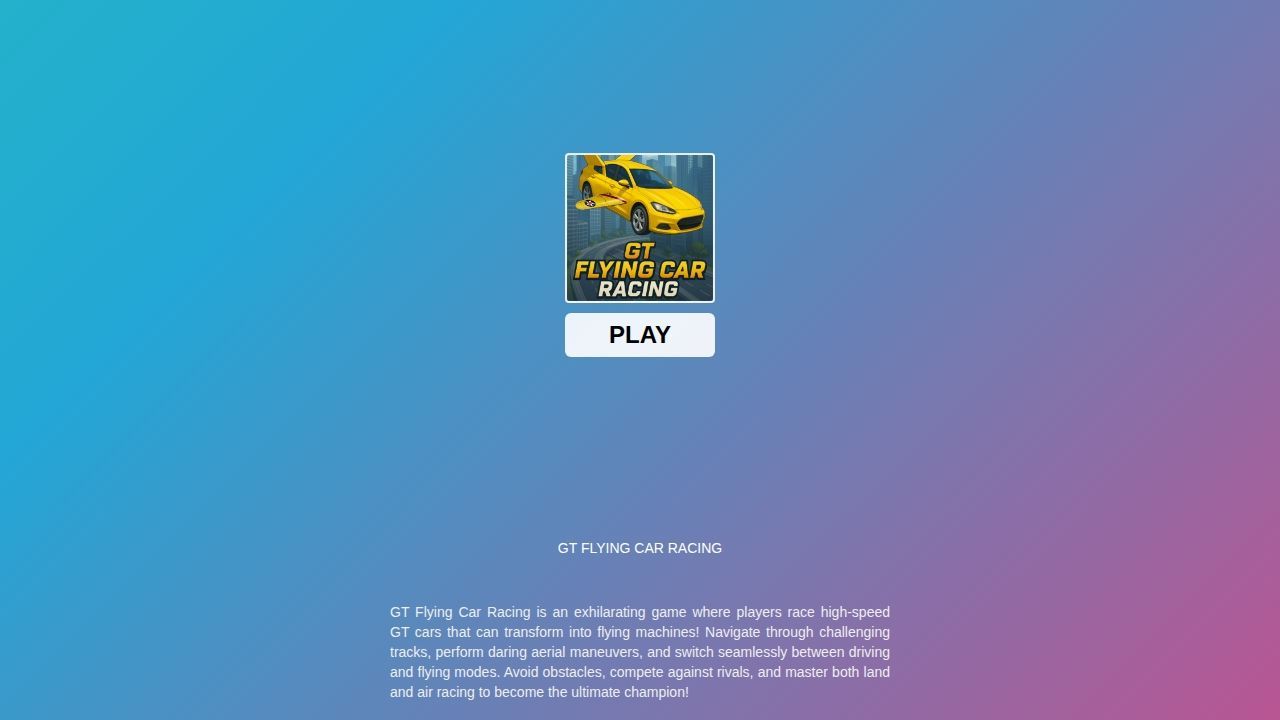GT Flying Car Racing - App on Amazon Appstore