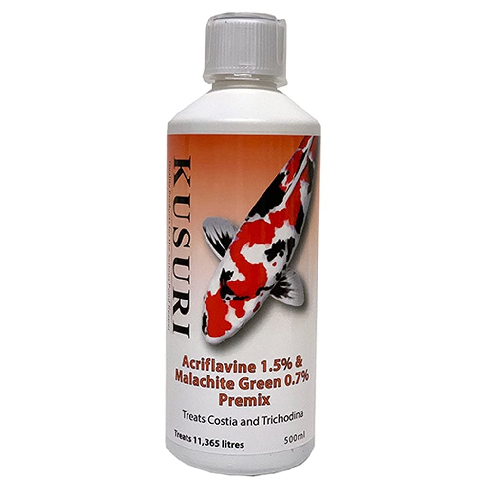 Kusuri Acriflavin 1.5% & Malachite Green 0.7% Premix 500ml