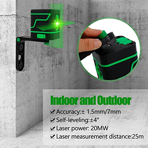 Auveach Livella Laser Autolivellante 25M a Croce