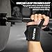 Weightlifting Wrist Wraps | Heavy Duty Gym Straps With Thumb Loops for Powerlifting Competition, Strength Training, Bodybuilding Wrist Brace for Wrist Support and Protection, Men and Women (Black)