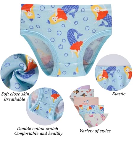 Image of Boboking Girls Soft Panties Toddler Underwear Kids Cotton Briefs
