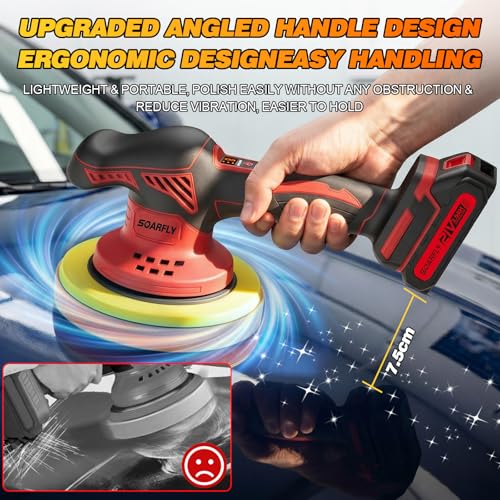 Cordless 6-Inch 8-Speed DA Polisher