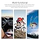 Annadue Fahrrad Lenker Kamera Set, WiFi Actionkamera Ultra HD 1080P Sportkamera mit 120° Weitwinkel, wasserdicht für Helm und Fahrrad
