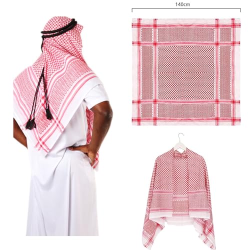 Palestine Scarf, Keffiyeh, High Headscarf, Keffiyeh Neck Head Scarf Wrap for Men Women2