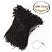 5000pcs Snap Lock Pin Security Loop Black Plastic Tag Fastener Paper Price Tagging Fasteners for Retail Store Clothing (5" Black)