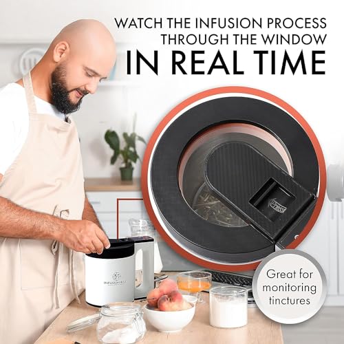 Roman Ventures Infusion Buds 2-In-1 Decarboxylator & Magic Butter Maker Machine & Oil Infuser Machine -Compact Design Includes Herbal Recipe Book & All Accessories - Thumbnail 4