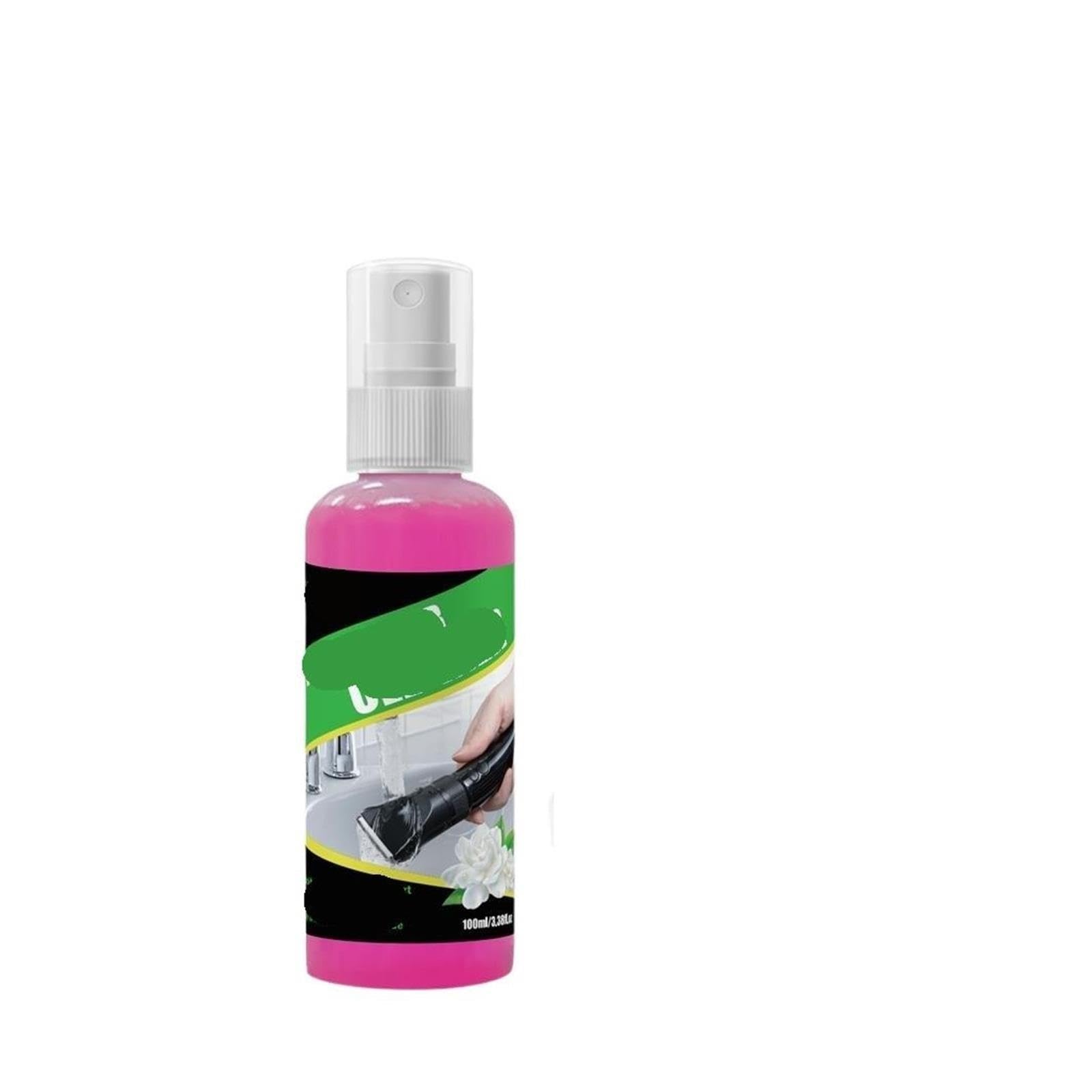 Limpiador Y Mantenimiento De Cortapelos, Limpiador De Afeitadoras, Limpieza Rápida, Eliminación De Manchas Y Olores De Aceite, Aroma A Jazmín, Prevención De Óxido