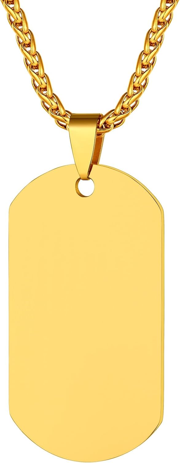 02-Gold Plain Tag