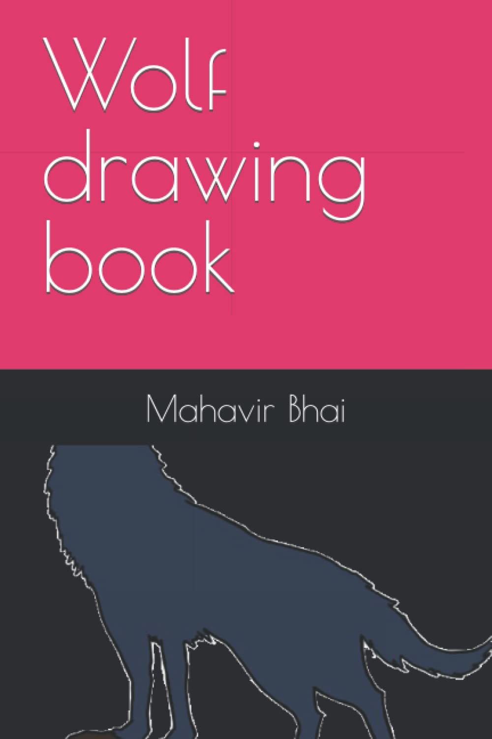 Wolf drawing book