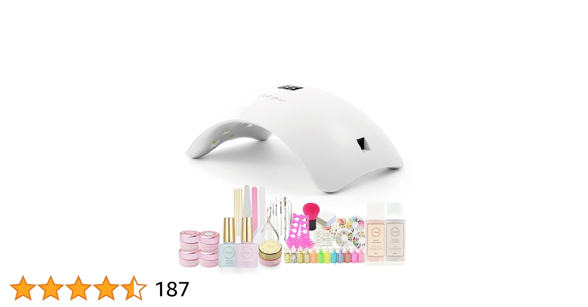 iro gel ジェルネイル スターターキット Amazon | ジェルネイルキット スターターキット 初心者 iro gel