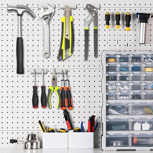 Image of MIKEDE 9 Pcs Strong Neodymium Bar Magnets, Rare Earth Neodymium Magnets, Refrigerator Magnet with Double-Sided Tape, Silver Heavy Duty Magnet for Tool Room, Kitchen, Office - 1.57 x 0.39 x 0.20 in