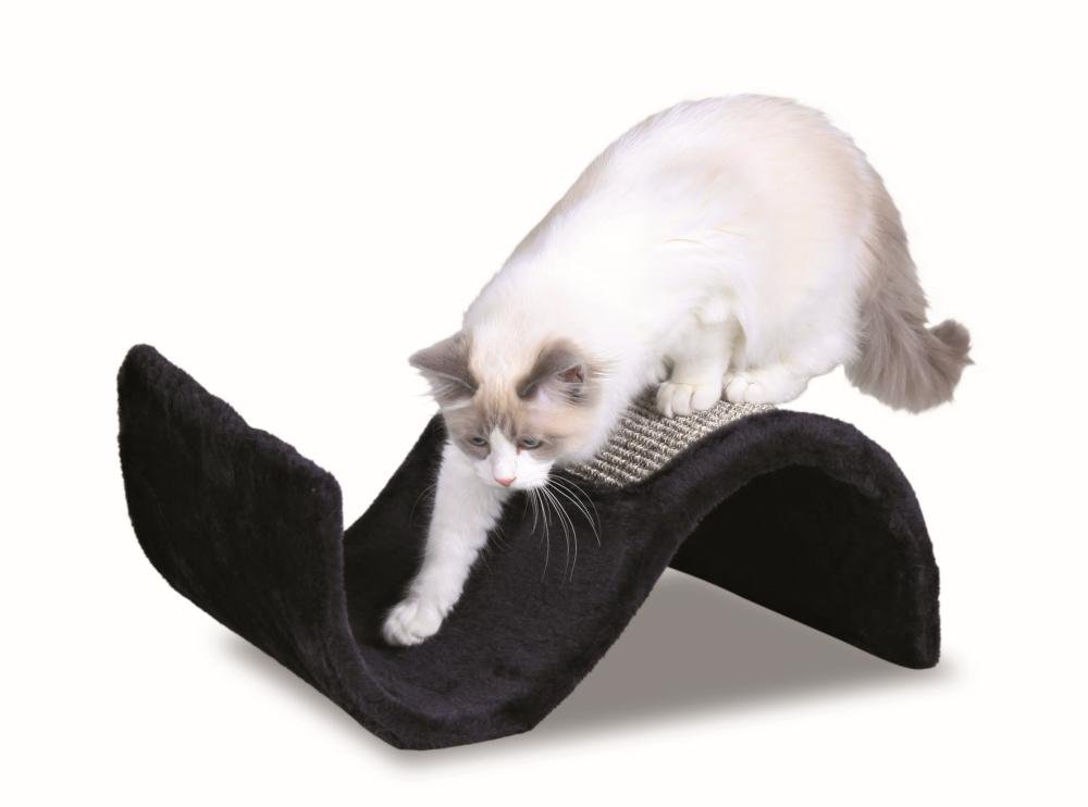 Trixie Cat /Kitten Scratch Wave In Black