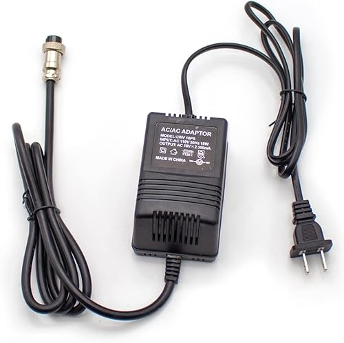 F4 F7 CT Serie Mezclador Fuente de alimentación especial Transformador universal dual 18V 18W 350mA Conector de tres pines 110V