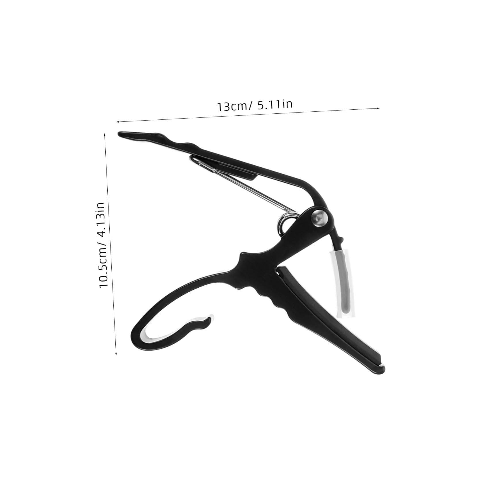 HANABASS Heavy Duty Guitar Capo for Easy Tuning Acoustic and Bass Guitars Lightweight Design for Versatile Use with String Instruments