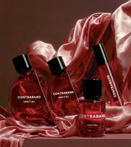 Image of Contraband Eau De Parfum - Have It All | Discovery Size | Vanilla, Musky, Floral and Fruity Fragrance Notes | Warm Floral & Long Lasting Perfume For Women | 20 ml