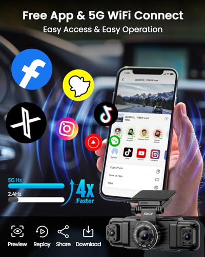 IIWEY N5 4 Channel 360 Dash Cam