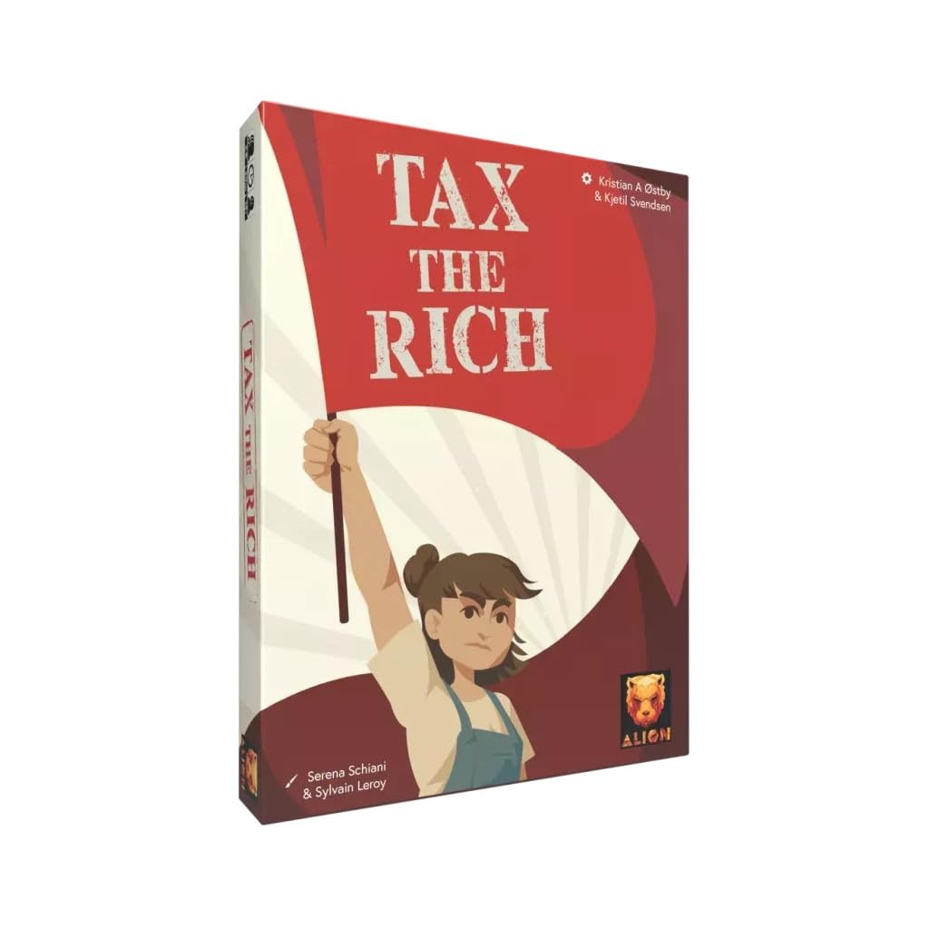 Alion Games | Tax the Rich | Board Game | Ages 14+ | 3-6 Players | 30 Minutes Playing Time