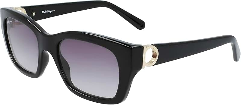Amazon.com: Salvatore Ferragamo SF1012SL Black One Size : Clothing
