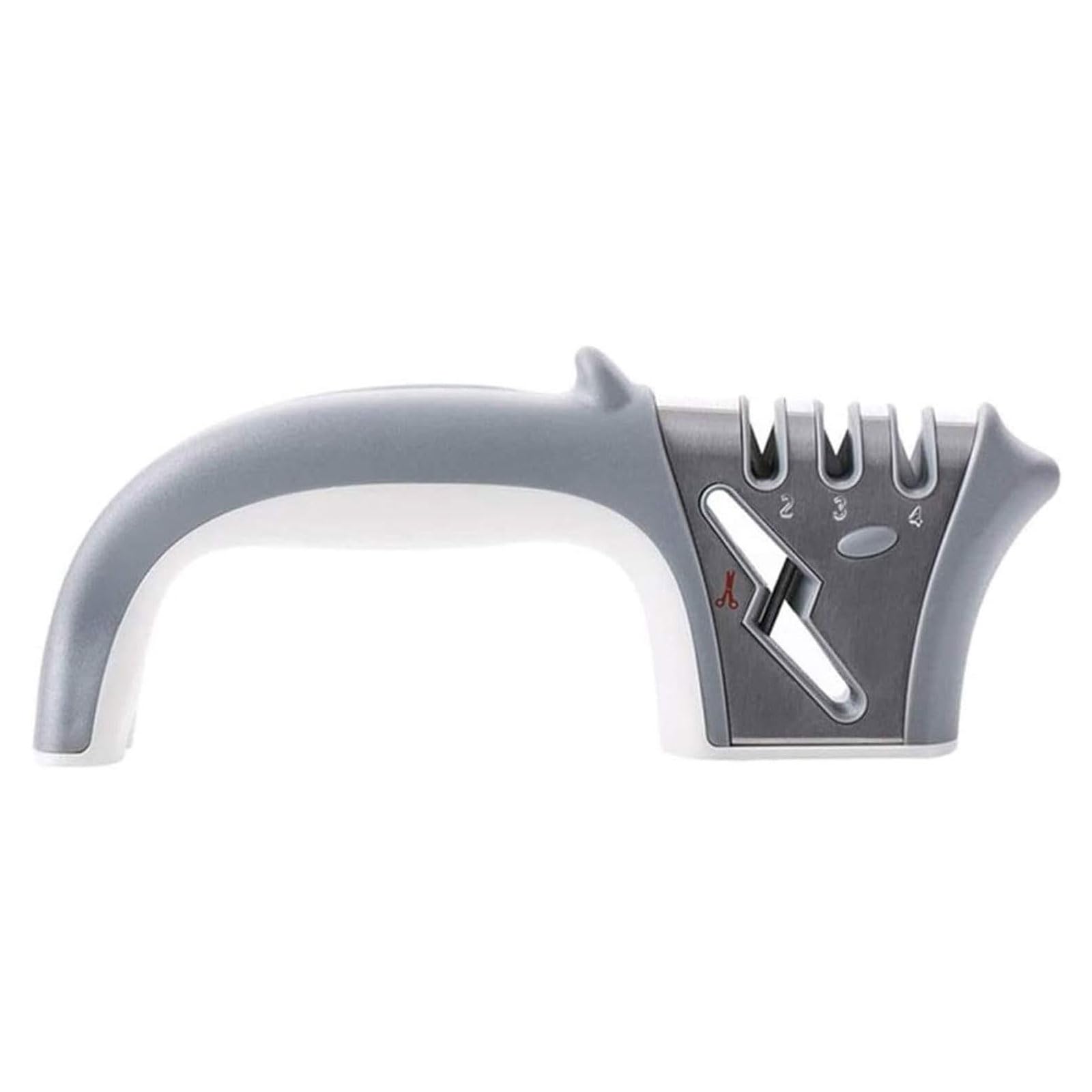 4-in-1 Knife Sharpener,Professional Knife Sharpener, Effortlessly Restore, Hone & Polish Blades 4-Stage Sharpening Tool Kitchen Knife Sharpeners