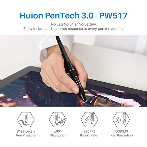 Professional Drawing Tablet with Screen 2K